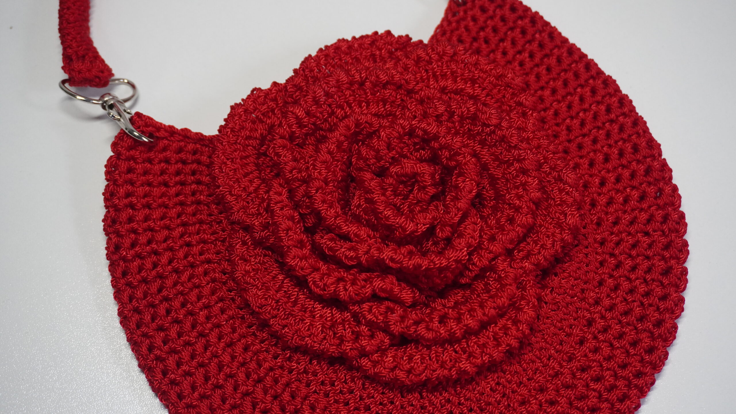 Bolso Rosa Elegante Crochet - Patrón Español - Image 5