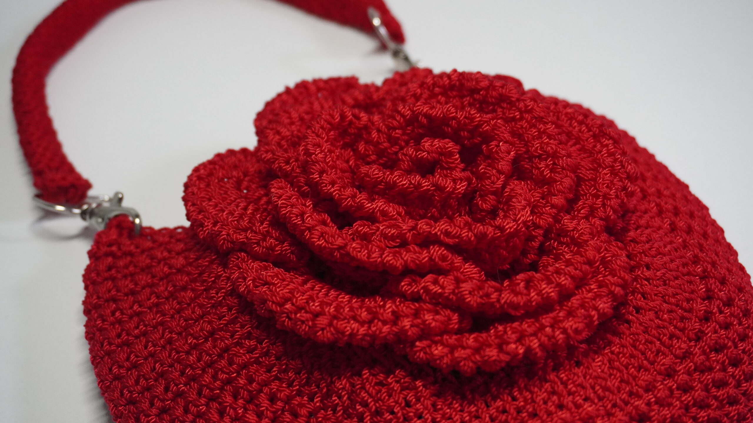 Bolso Rosa Elegante Crochet - Patrón Español - Image 6
