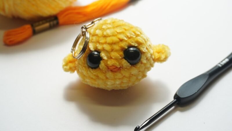 Patrón Pollito Amigurumi